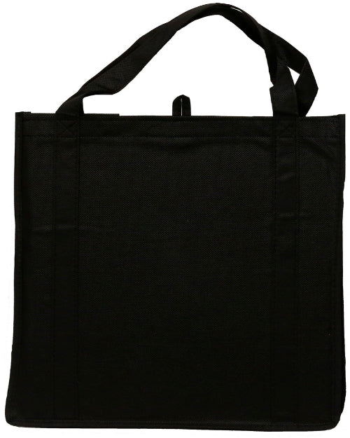 Non-Woven Shopper Tote with Plastic Stability Insert