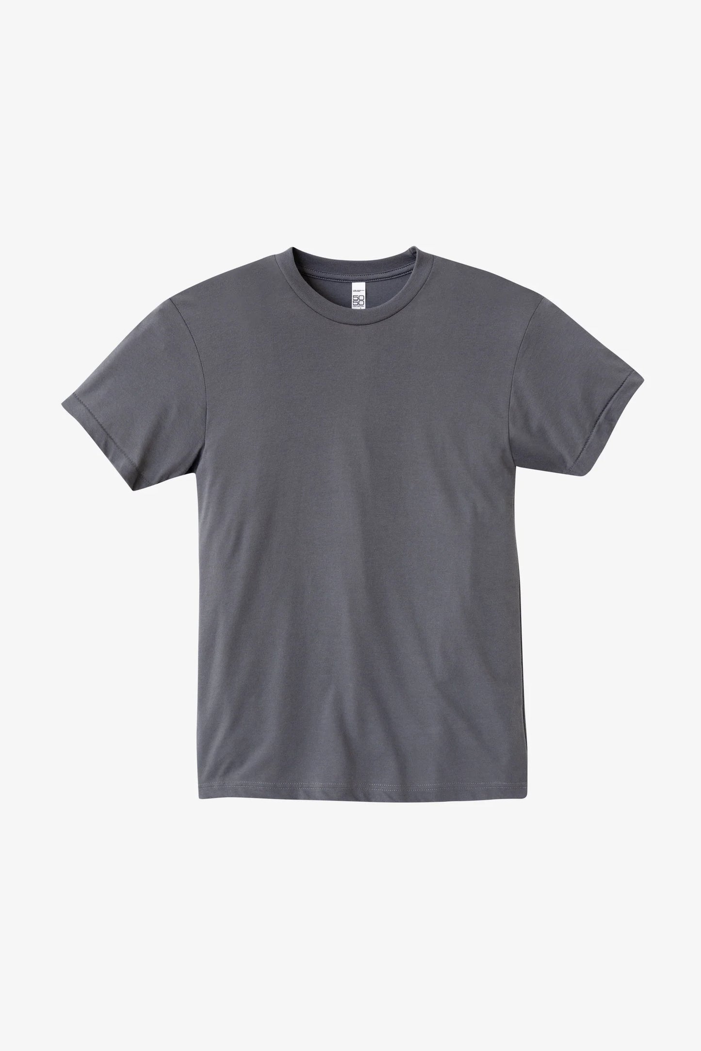 Los Angeles Apparel Poly-Cotton Crew Neck T-Shirt