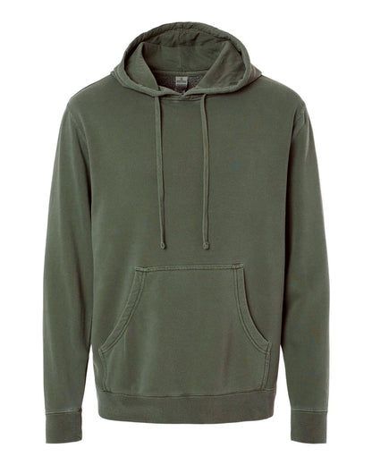 Independent 9oz. Unisex Midweight Pigment Dye Pullover Hood