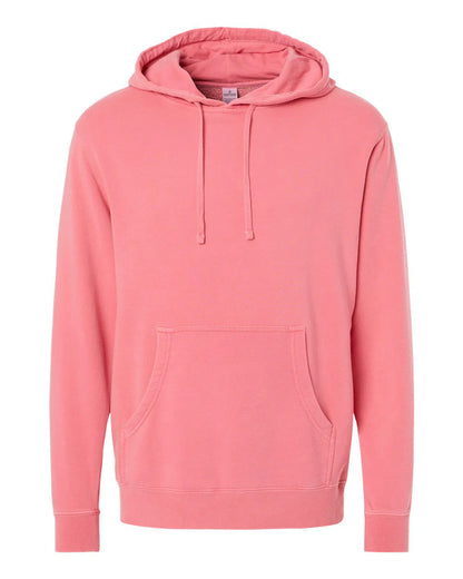 Independent 9oz. Unisex Midweight Pigment Dye Pullover Hood