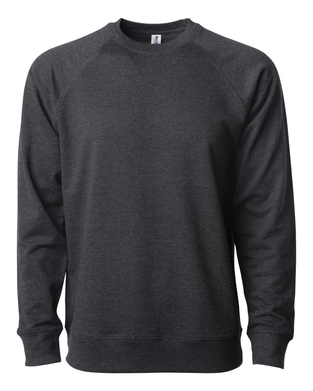 Independent Unisex Lightweight Loopback Terry Crew