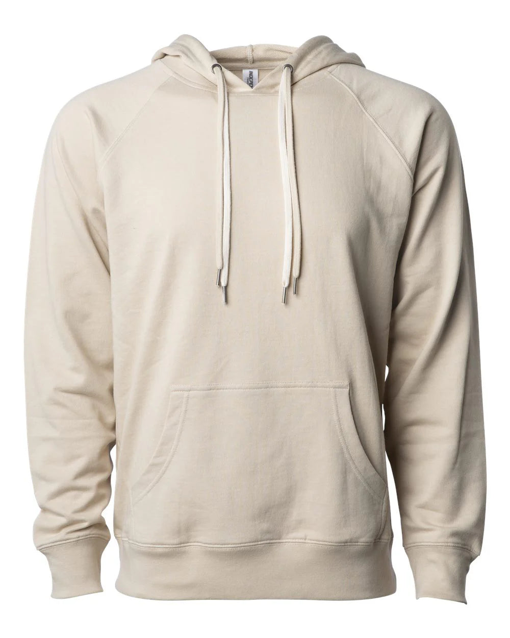 Independent Unisex Lightweight Loopback Terry Hooded Pullover