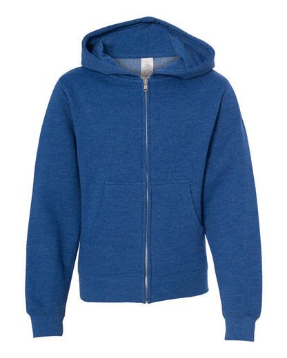 Independent 8.5oz. Youth Midweight Zip Hood
