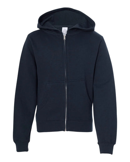 Independent 8.5oz. Youth Midweight Zip Hood