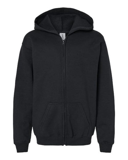 Gildan Youth Heavy Blend™ Full-Zip Hooded Sweatshirt