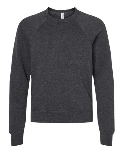 BELLA + CANVAS Youth Sponge Fleece Crewneck Sweatshirt