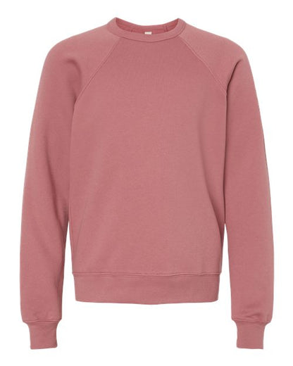 BELLA + CANVAS Youth Sponge Fleece Crewneck Sweatshirt