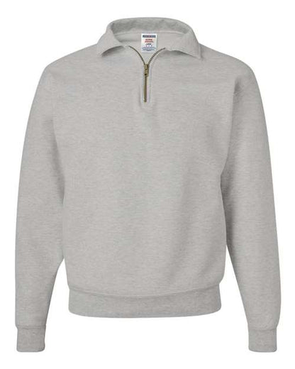 JERZEES Unisex Super Sweats NuBlend® Quarter-Zip Cadet Collar Sweatshirt